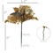 Sparkling Gold Glitter Picks with Dove Bird, Gift Box, & Ornament Ball | Holiday Xmas Accents | Trees, Wreaths, & Garlands | Christmas Picks | Party & Event | Home & Office Decor (Set of 12) - 2024 Christmas Collection - 2024 Christmas Collection, Fl